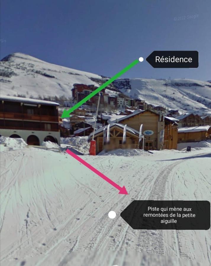 Studio 2 Alpes, Proche Lac Buissonniere, Menage Inclus, Balcon, Parking Les Deux Alpes Exterior foto